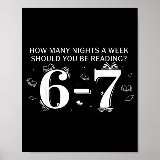 67 Teacher How Many Nights A Week Should You Be Re Poster (Vorne)