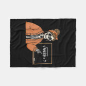 67 Teacher Skeleton Halloween Square Root 4489 Mes Fleecedecke (Vorderseite (Horizontal))