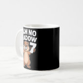 67 Team No Shadow Groundhog Day 6-7 Meme Kinder Ju Kaffeetasse (Vorderseite Links)