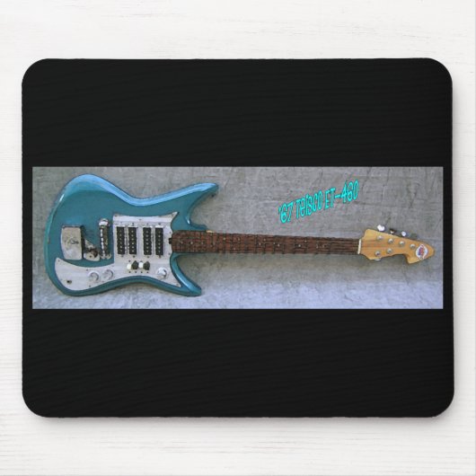 '67 Teisco ET-460-Mauspad Mousepad (Vorne)