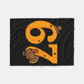67 Thanksgiving Funny Turkey 67 Meme Thanksgiving Fleecedecke (Vorderseite (Horizontal))