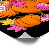 67 Thanksgiving Funny Turkey 67 Turkey Six Seven G Poster (Ecke)