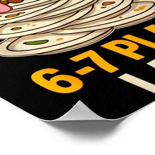 67 Thanksgiving Funny Turkey 6-7 Meme Six Seven Bo Poster (Ecke)