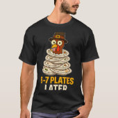 67 Thanksgiving Funny Turkey 6-7 Meme Six Seven Bo T-Shirt (Vorderseite)