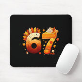 67 Thanksgiving Funny Turkey Thanksgiving 67 Six S Mousepad (Mit Mouse)