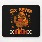 67 Thanksgiving Funny Turkey Thanksgiving 67 Turke Mousepad (Vorne)