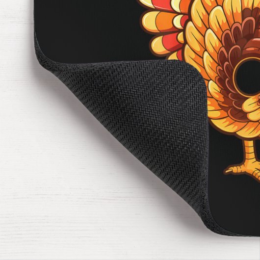 67 Thanksgiving Funny Turkey Thanksgiving 67 Turke Mousepad (Ecke)