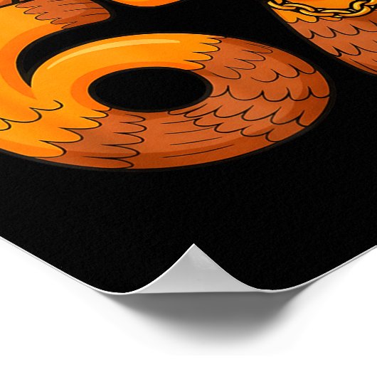 67 Thanksgiving Funny Turkey Thanksgiving 67 Turke Poster (Ecke)