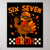 67 Thanksgiving Funny Turkey Thanksgiving 67 Turke Poster (Vorne)
