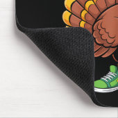 67 Thanksgiving Funny Turkey Wearing Cap Sungles S Mousepad (Ecke)