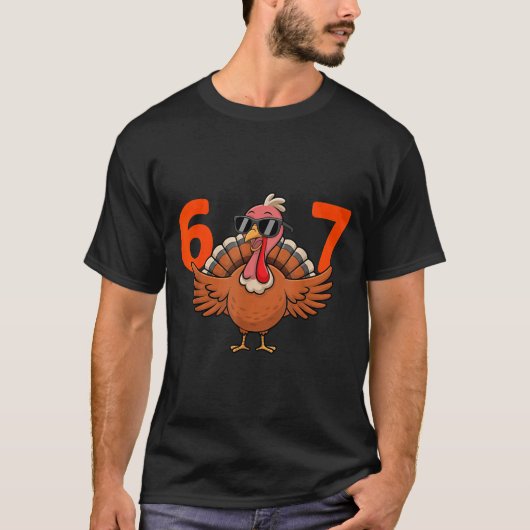 67 Thanksgiving Middle School 6 7 T-Shirt (Vorderseite)