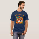 67 Thanksgiving Tee Six Seven Dabbing Turkey Meme (Vorne ganz)