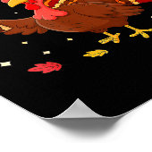 67 Thanksgiving Turkey Meme Six Seven 6 7  Poster (Ecke)