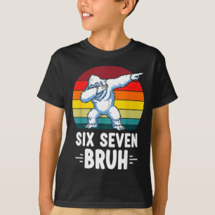 67 Tiere Lustig 67 Gehirnfaul Jugend Kinder Yeti 6 T-Shirt