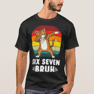 67 Tiere Lustig 67 Hirnfäule Jugend Kinder Katze 6 T-Shirt