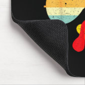 67 Turkey Face Sungles Funny Six Seven Thanksgivin Mousepad (Ecke)