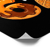 67 Turkey Thanksgiving Funny Six Seven 67 Poster (Ecke)