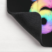 67 Unicorn Meme Girls Pajamas Funny Christmas Wome Mousepad (Ecke)