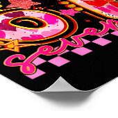 67 Valentine Day 6 7 Meme Six Seven Girl Kids Poster (Ecke)