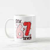 67 Valentine Six Seven 6 7 Funny Valentine’s Day W Kaffeetasse (Links)