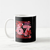 67 Valentine Six Seven Cute Love Valentine Men Wom Kaffeetasse (Links)