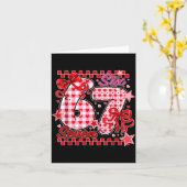 67 Valentine Six Seven Cute Love Valentine Men Wom Karte (Gelbe Blume)