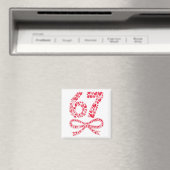 67 Valentinstag Herz Meme – Trendy Six Seven  Magnet (In Situ (Geschirrspüler))