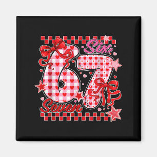 67 Valentinstag Six Seven Niedlich Liebe Valentins Magnet