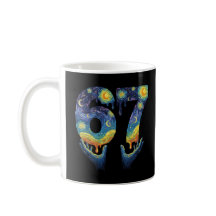 67 Van Gogh Sternennacht Eis Drip Lustig