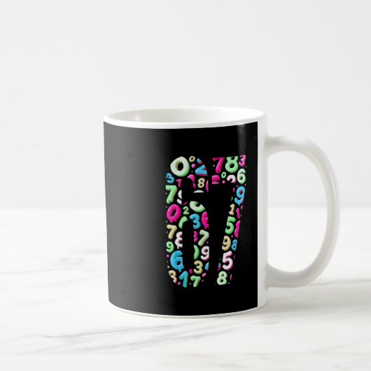 67 Versteckter Meme Trend Gen Z Alpha Six Seven 6 Kaffeetasse (Rechts)