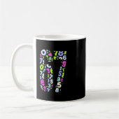 67 Versteckter Meme-Trend Gen Z Alpha Six Seven 6 Kaffeetasse (Links)