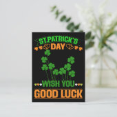 67 Viral Meme St Patricks Feiertagspostkarte (Stehend Vorderseite)