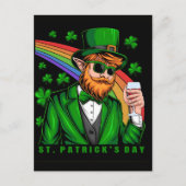 67 Virales St. Patricks-Meme Feiertagspostkarte (Vorderseite)