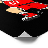 67 Volleyball Santa Six Seven Meme Christmas Srt M Poster (Ecke)