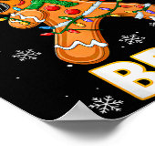 67 Weihnachten 6 7 Meme Lebkuchenmann Xmas Pyjamas Poster (Ecke)