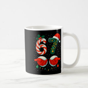 67 Weihnachten 6 7 Meme Schlafanzüge Feiertage Gen Kaffeetasse