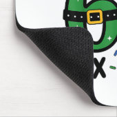 67 Weihnachten 6 7 Meme Sechs Sieben Xmas Mousepad (Ecke)