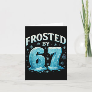 67 Weihnachten Eis Frost Kalt 6 7 Internet Meme Xm Karte