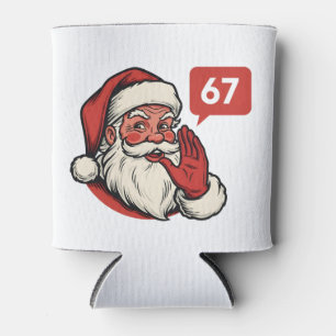 67 Weihnachten Fröhlich Sechs Sieben Gehirnfäule W Dosenkühler