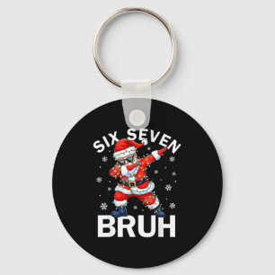 67 Weihnachten Lustig Sechs Sieben Bruh Meme Dabbi Schlüsselanhänger