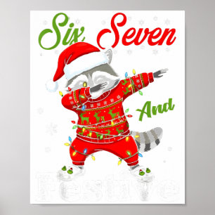 67 Weihnachten Lustig Sechs Sieben Bruh Meme Gehir Poster