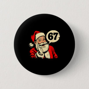 67 Weihnachten Lustig Sechs Sieben Meme Brainrot S Button