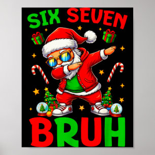 67 Weihnachten Lustig Sechs Sieben Meme Brainrot S Poster