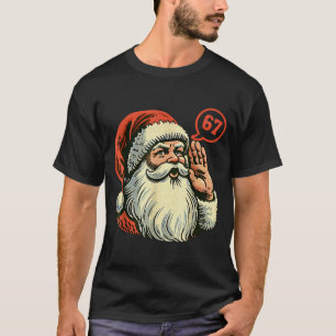 67 Weihnachten Lustig Sechs Sieben Meme Brainrot S T-Shirt