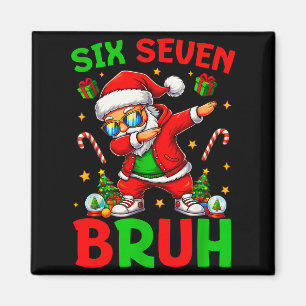 67 Weihnachten Lustig Sechs Sieben Meme Brainrot W Magnet