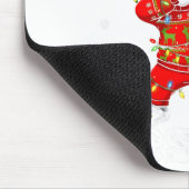 67 Weihnachten Lustig Six Seven Bruh Meme Brainrot Mousepad (Ecke)