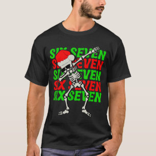67 Weihnachten Lustig Six Seven Meme Brainrot Dabb T-Shirt