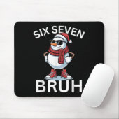 67 Weihnachten Lustig Six Seven Meme Brainrot Schn Mousepad (Mit Mouse)