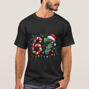 67 Weihnachten Meme Six Seven Xmas Lustig Jungen M T-Shirt