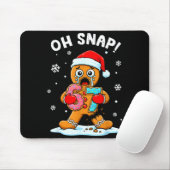 67 Weihnachten Oh Snap Lebkuchenmann 6 7 Lustiges  Mousepad (Mit Mouse)